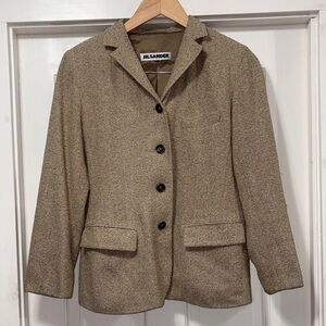 Jil Sander Tweed Blazer